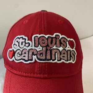New Era St Louis Cardinals cap youth glitter hearts bling